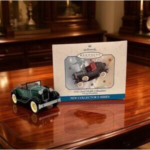 Hallmark 1998 Keepsake Ornament 1931 Ford Model A Roadster 1st Vintage Roadsters